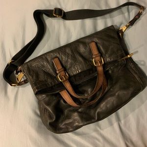 Black Fossil crossbody bag